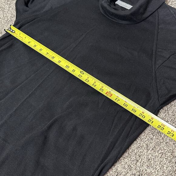 Vintage Carol Anderson Maxi Dress Womens L/XL black Lagenlook Relaxed Silhouette - Picture 5 of 7